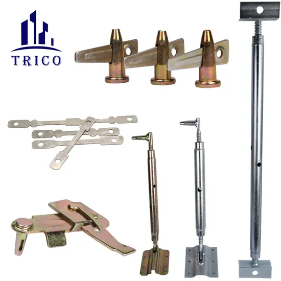Aluminum Accessories Stub Pin and Wedge