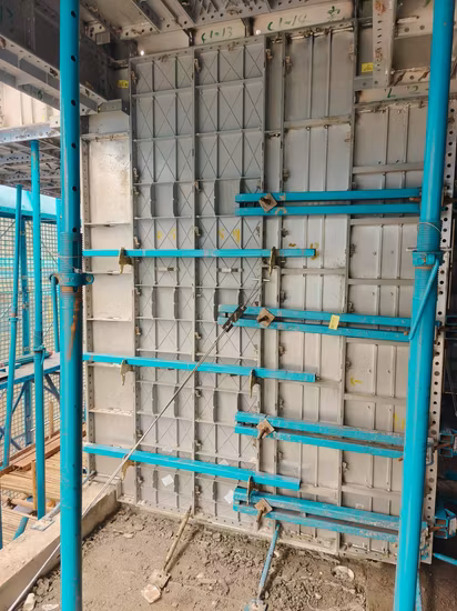 Sistema di casseforme in alluminio 6061