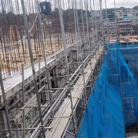 Fornitura in fabbrica Materiale da costruzione in calcestruzzo Sistema di casseforme in alluminio di alta qualità